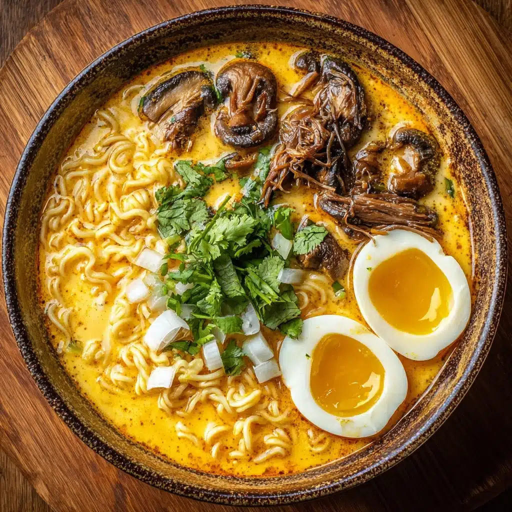 Spicy Coconut Curry Ramen Recipe - Recipe Image