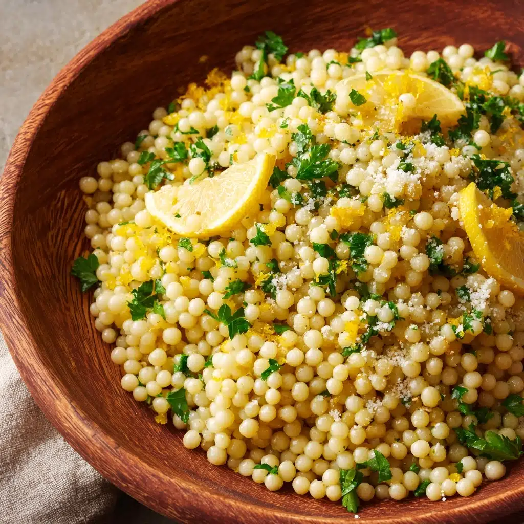 Lemon Parmesan Couscous Recipe - Recipe Image
