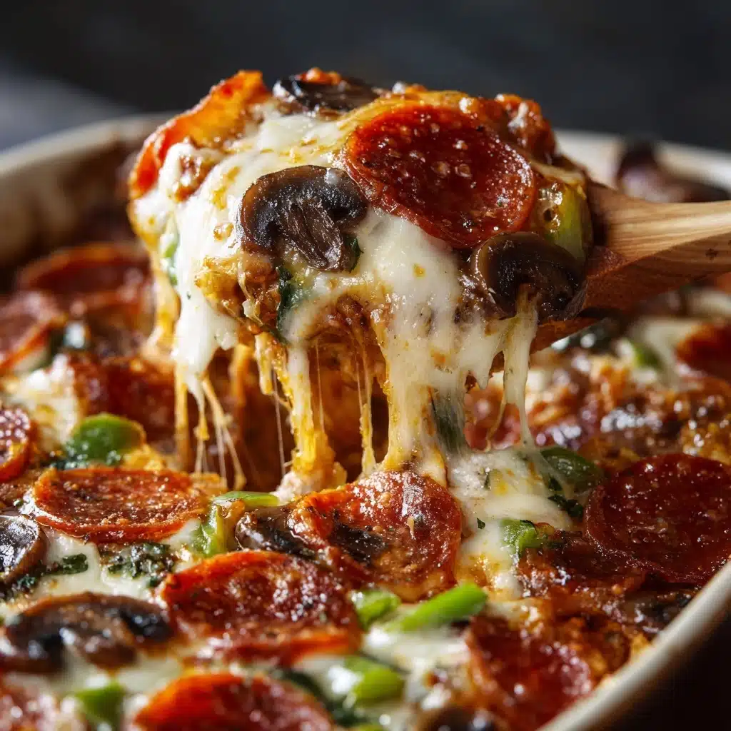 Low Carb Pizza Casserole Recipe - Recipe Image