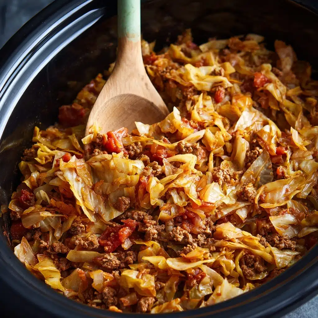 Slow Cooker Unstuffed Cabbage Rolls Recipe - Recipe Image