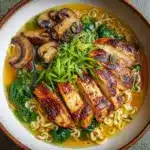 Ginger Glazed Chicken Ramen Recipe