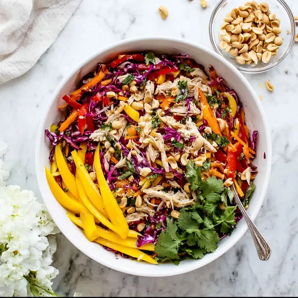 Thai Chicken Mango Salad Recipe - Recipe Image