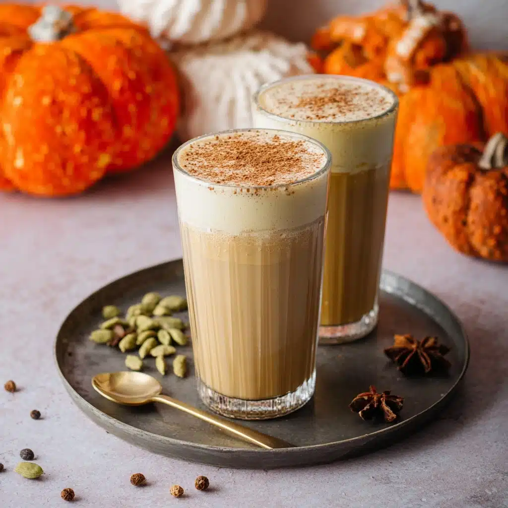 Iced Pumpkin Cream Chai Latte Recipe