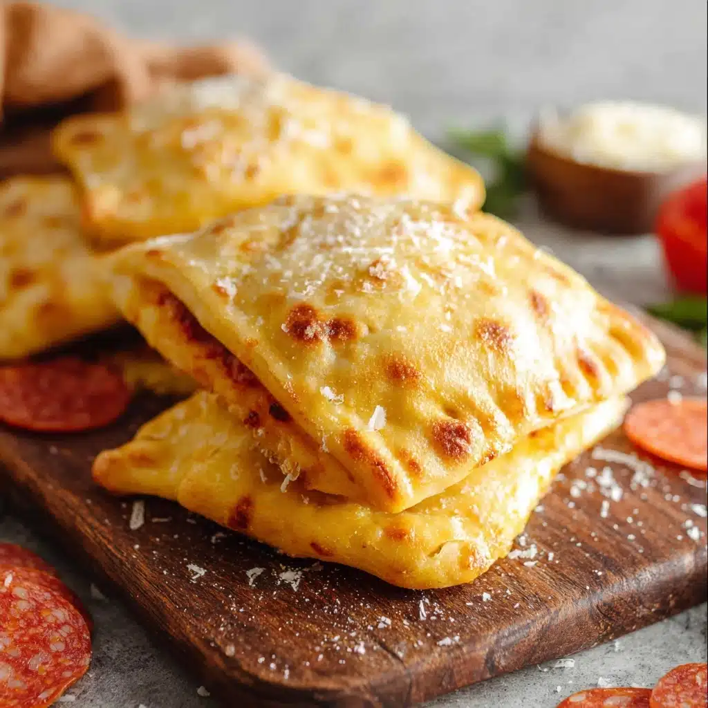 Homemade Pizza Pockets Recipe - Recipe Image