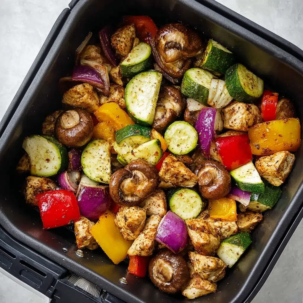 10 minute Roasted Chicken and Vegetables Recipe - Recipe Image