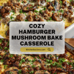 Hamburger Mushroom Bake Recipe