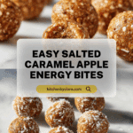 Salted Caramel Apple Energy Balls (Vegan + Gluten-Free) Recipe