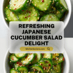 Refreshing Japanese Cucumber Salad Recipe