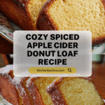 Spiced Apple Cider Donut Loaf with a Cinnamon Sugar Crust Recipe