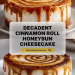 Cinnamon Roll Honeybun Cheesecake Recipe