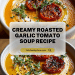 Creamy Roasted Garlic Tomato Soup Recipe