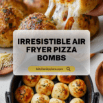 Air Fryer Pizza Bombs Recipe