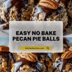 No Bake Pecan Pie Balls Recipe