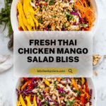 Thai Chicken Mango Salad Recipe