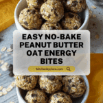 No-bake Peanut Butter Oatmeal Energy Balls Recipe