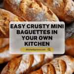 How to Make Crusty Mini Baguettes at Home Recipe