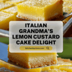 Italian Grandma’s Lemon Custard Cake – Classic Recipe