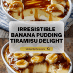 Banana Pudding Tiramisu with Caramel Recipe