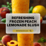 Frozen Peach Lemonade Recipe – The Ultimate Summer Slushie Recipe
