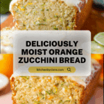 Orange Zucchini Bread with Orange Glaze Recipe