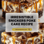 Snickers Poke Cake Recipe