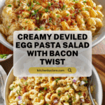 Creamy Deviled Egg Pasta Salad Recipe