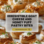 Easy Goat Cheese and Honey Bites Recipe