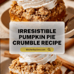Pumpkin Pie Crumble Recipe