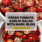 Fresh and Flavorful Tomato Garlic Salad Recipe