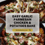 Garlic Parmesan Chicken and Potatoes Recipe