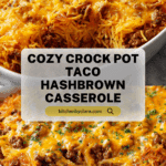Taco Crock Pot Hashbrown Casserole Recipe