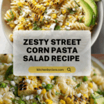 Creamy Street Corn Pasta Salad Recipe