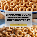Mini Doughnut Hot Buttered Cheerios Recipe
