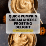 3 Minute Pumpkin Cream Cheese Frosting Recipe