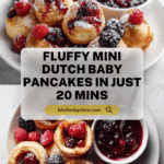Mini Dutch Baby Pancakes Recipe