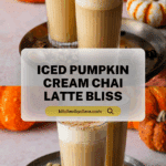 Iced Pumpkin Cream Chai Latte Recipe