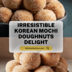 Mochi Doughnuts | Korean Chapssal Donuts Recipe