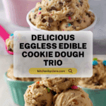 Eggless Edible Cookie Dough Recipe
