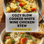 Slow Cooker White Wine Chicken Stew Recipe