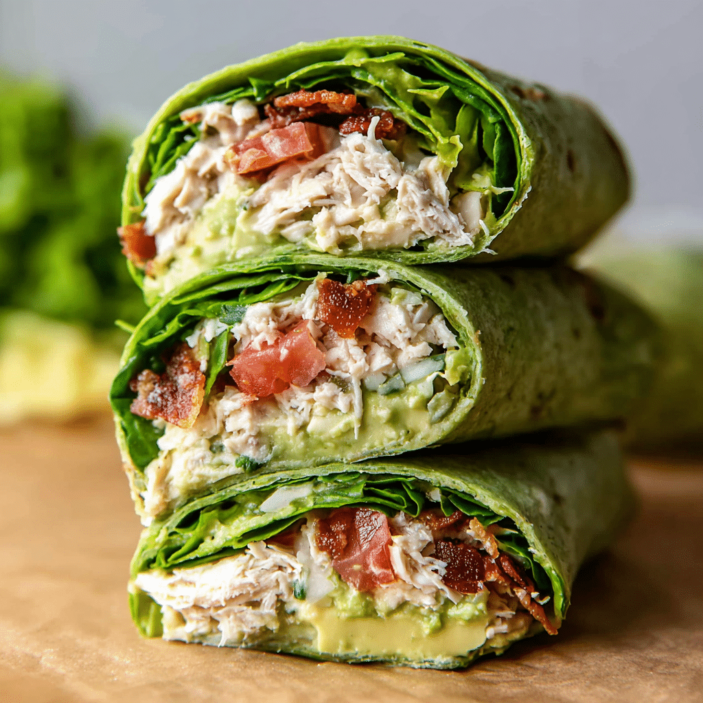 California Club Wraps Recipe - Recipe Image