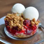 Instant Oatmeal Cranberry Apple Crisp Recipe