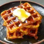 Easy Apple Waffles Recipe