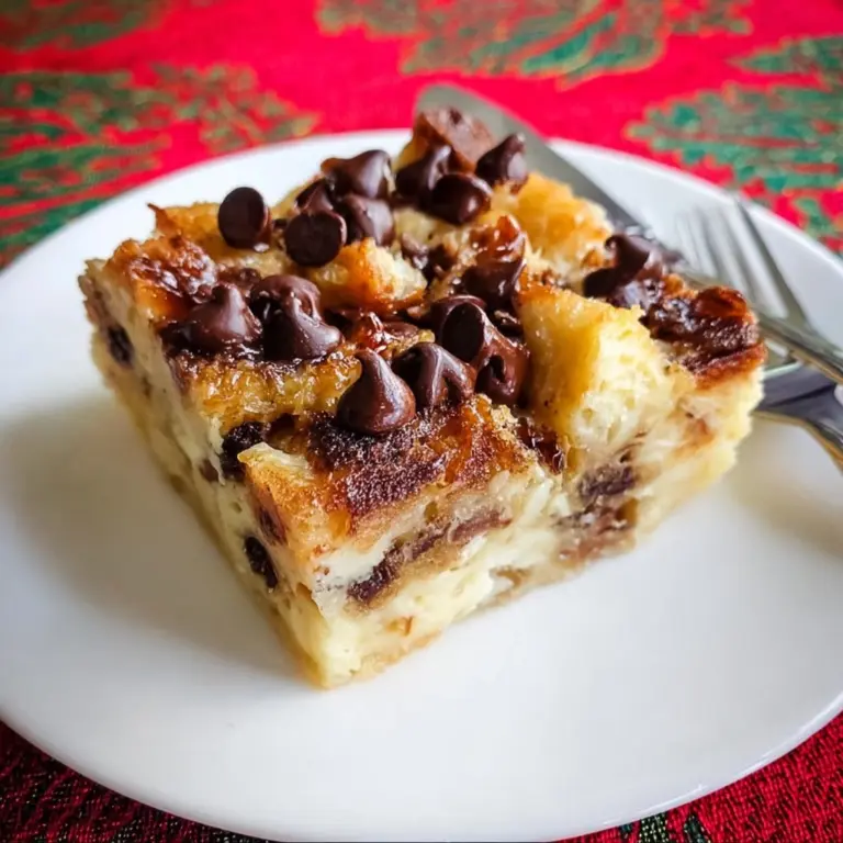 Chocolate Croissant Breakfast Bake Recipe
