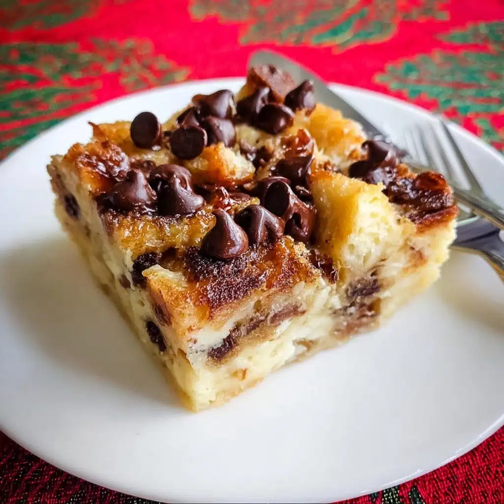 Chocolate Croissant Breakfast Bake Recipe