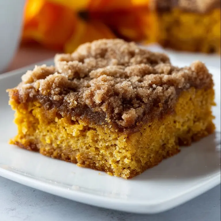 Pumpkin Coffee Cake Recipe