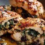 Cranberry and Brie Stuffed Chicken Recipe