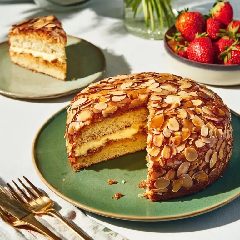 Bienenstich (Bee Sting Cake) Recipe