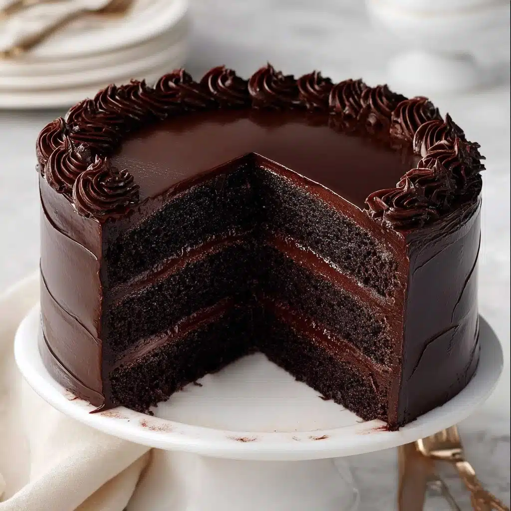 Triple Chocolate Dream Cake Recipe - Recipe Image