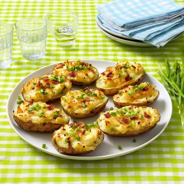 Twice-Baked Potatoes Recipe