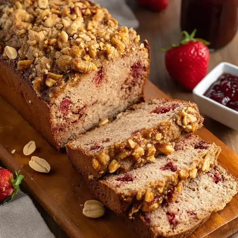 Peanut Butter Jelly Snack Bread Recipe